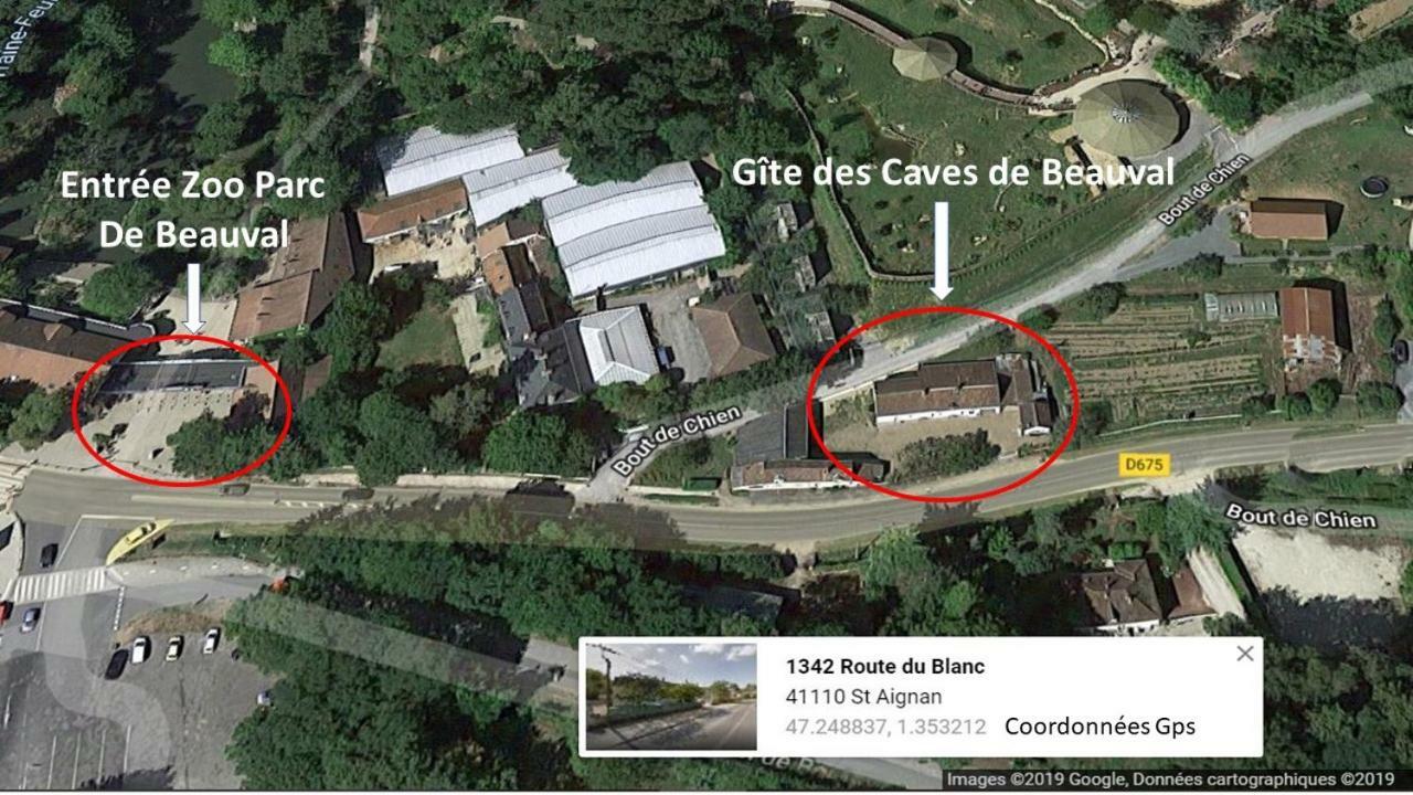 Gite Caves De Beauval Saint-Aignan  Luaran gambar